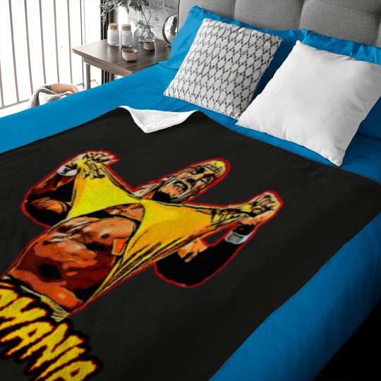 Discover the Mania.png 8 bit Rumble.png Baby Blankets