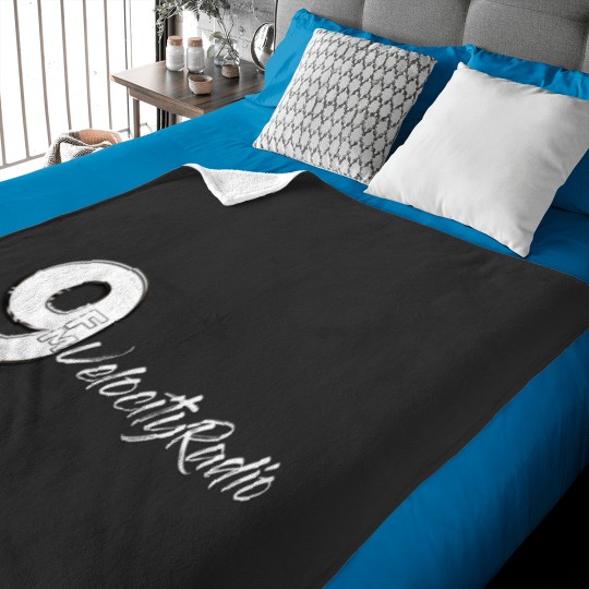 Discover White 9FM Radio Baby Blankets