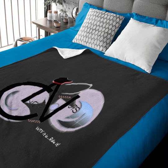 Discover Men's  Cyclenuts T Baby Blankets