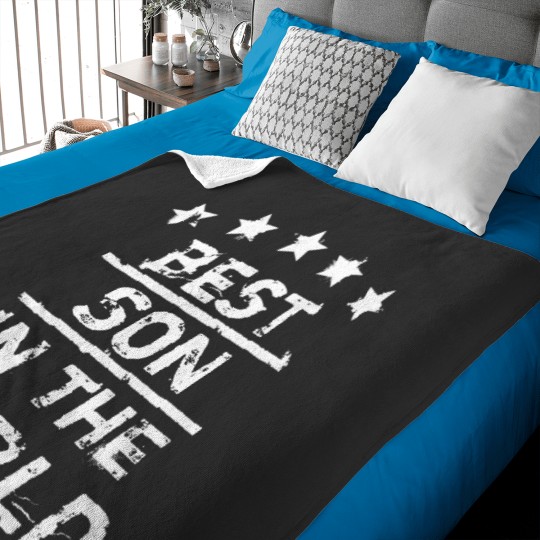 Discover Best Son In The World Baby Blankets
