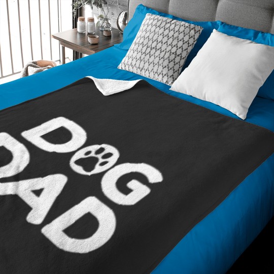 Discover Mens Dog Dad - Dog Lover Baby Blankets