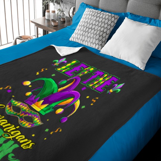 Discover Let The Shenanigans Begin Men Women Mardi Gras Baby Blankets