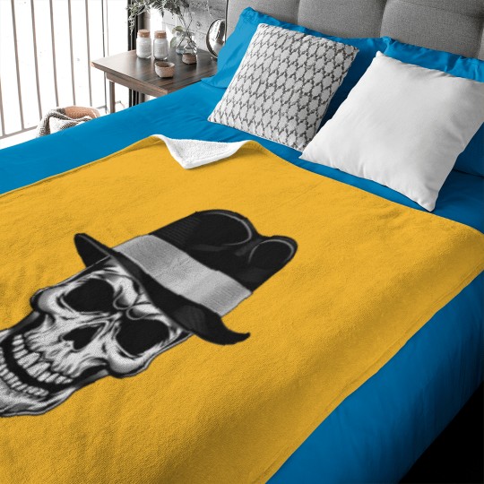 Discover Gangster Skull Baby Blankets