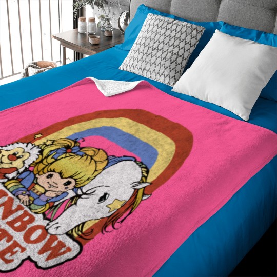 Discover Rainbow Brite Baby Blanket