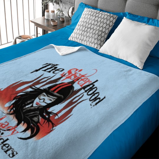 Discover The sisterhood of lady riders.png Baby Blankets