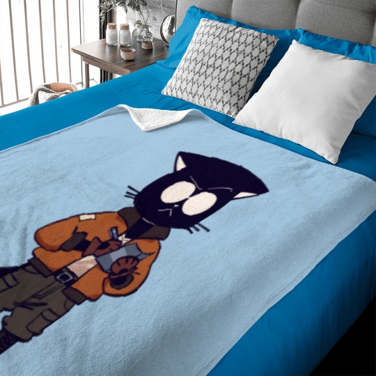 Discover kim cat Baby Blankets