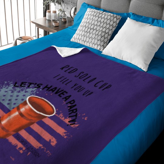 Discover Toby Keith Baby Blankets, Rememberance of Toby, Red Solo Cup
