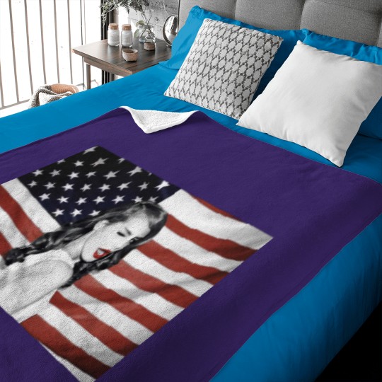 Discover Lana Del Rey American Flag Hipster Dope Mens Baby Blankets