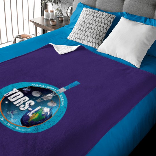 Discover Tracking and Data Relay Satellite 12 Logo.png Baby Blankets