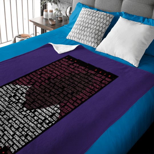 Discover YAH. lyrics Long .png Baby Blankets