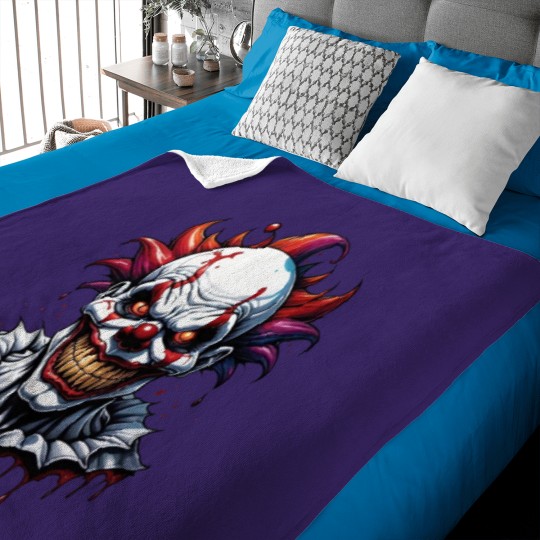 Discover Clown Pennywise3 Baby Blankets