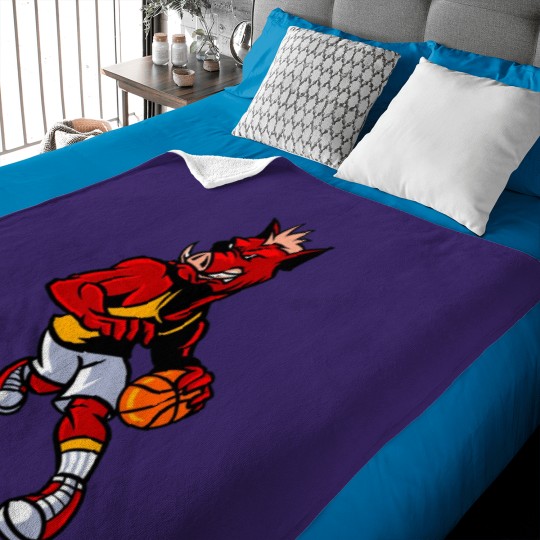Discover Wildboar basketball.png Baby Blankets
