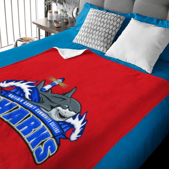Discover Suffolk Community College Sharks Baby Blankets