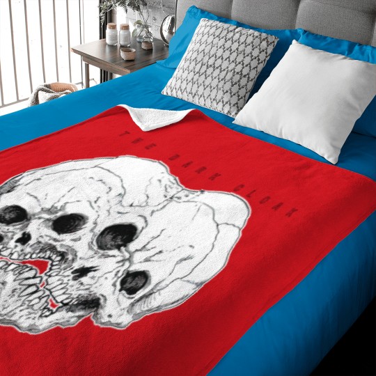 Discover Double Trouble - Skull - Baby Blankets