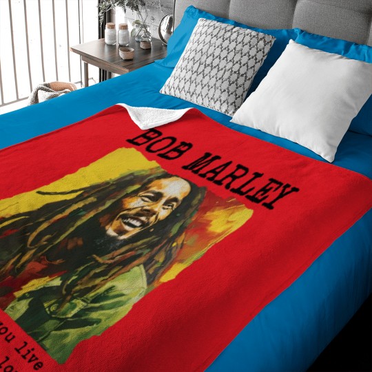 Discover Every Little Thing Gonna Be Alright Bob Marley Baby Blankets