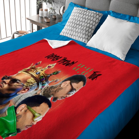 Discover Chris Brown 2024 Tour Baby Blankets - Breezy Collection