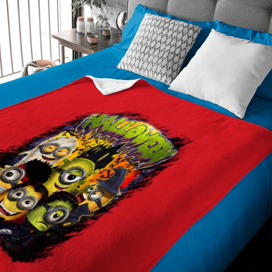 Discover Minions Halloween Baby Blankets Unisex Jersey Short Sleeve Baby Blankets
