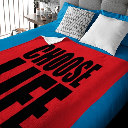 Discover George Michael Choose Life Baby Blankets, 80s Slogan Baby Blankets, Celebrity Retro Vintage Baby Blankets