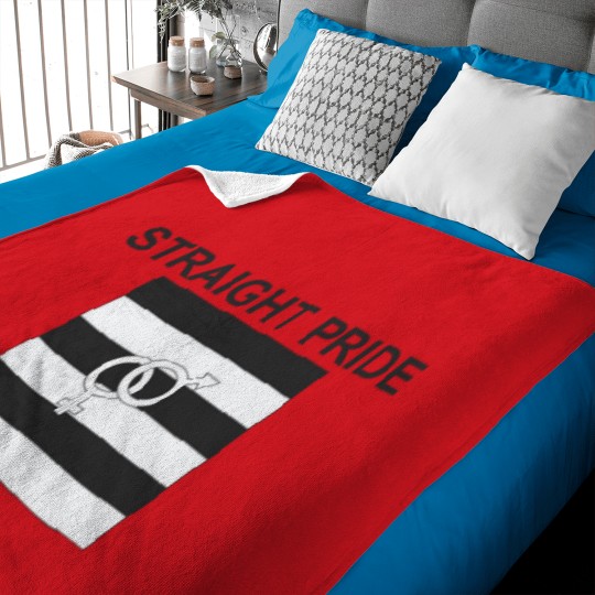 Discover Straight Pride Baby Blankets Gender Symbols Men & Woman