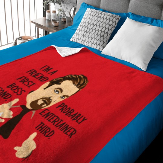 Discover David Brent - The Office Art Quote Baby Blankets
