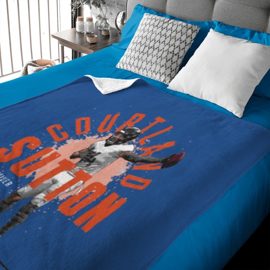 Discover Courtland Sutton Denver Player Name - Courtland Sutton - Baby Blankets