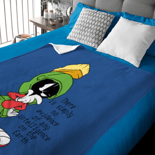 Discover MARVIN THE MARTIAN™ Thinking Baby Blankets