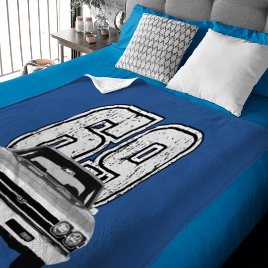 Discover 1969 Chevelle Front Grill View Silhouette Baby Blankets