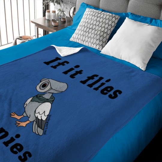 Discover if it flies, it spies Baby Blankets