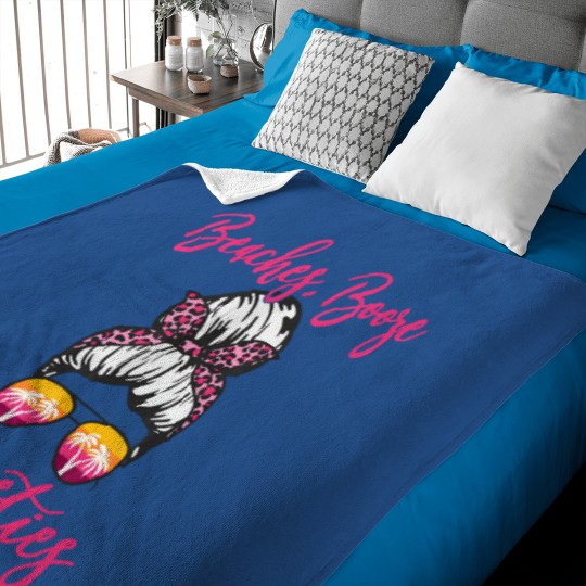 Discover Girls Trip Girls Weekend Friends Beaches Booze & Besties Baby Blankets