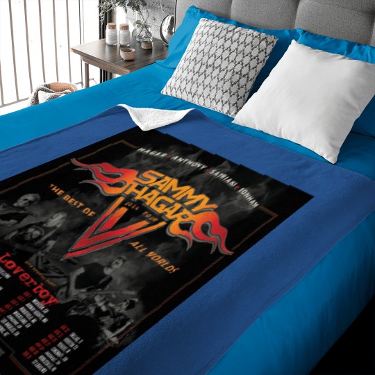 Discover Sammy Hagar Tour 2024 With Loverboy Baby Blankets S