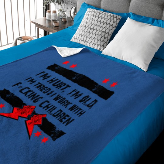 Discover Old Man Punk - Hurt, Old, Tired Baby Blankets