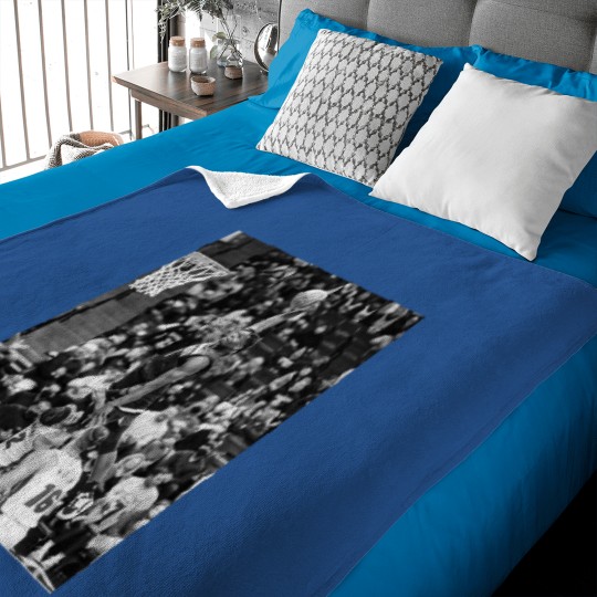 Discover Anthony Edwards - Dunk Of The Year - Black/White Classic Baby Blankets