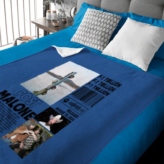 Discover Post Malone Baby Blankets, F-1 Trillion Album Vintage Baby Blankets