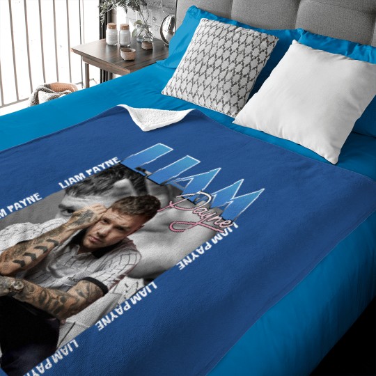 Discover Liam Payne Tribute Graphic Baby Blanket
