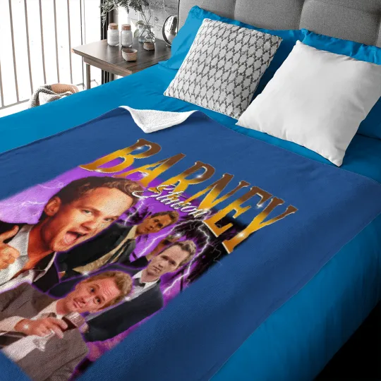 Discover Retro Barney Stinson Baby Blankets, Barney Stinson Baby Blankets, Vintage Barney Stinson Baby Blankets