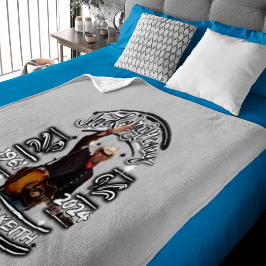 Discover Toby Keith RIP Baby Blanket