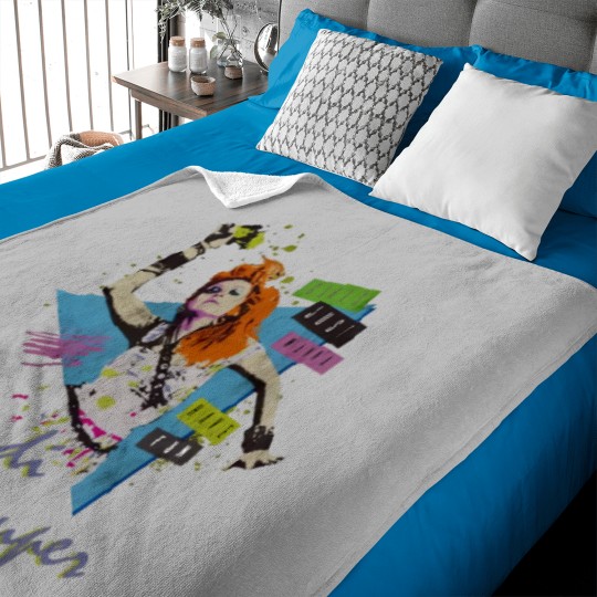 Discover Vintage Cyndi Lauper Girls Just Wanna Have Fun Baby Blankets 80S Music Baby Blankets