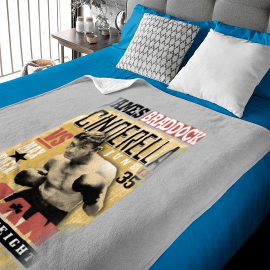 Discover JAMES BRADDOCK psycho Baby Blankets