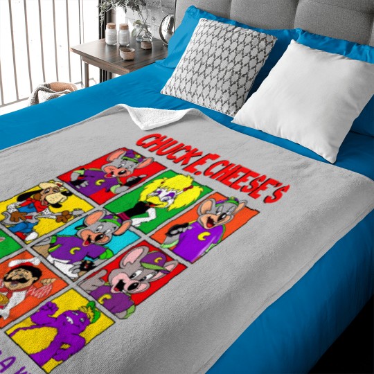 Discover Chuck E Cheese Baby Blankets, Chuck E Cheese Birthday Party Baby Blankets