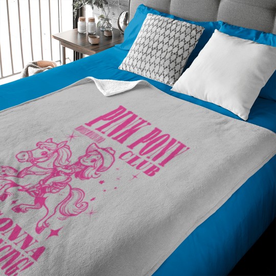 Discover Pink Pony Club Kid Baby Blankets, Chappell Roan Youth Baby Blankets, Midwest Princess Tour