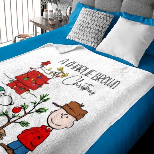 Discover Charlie Brown And Snoopy Christmas Baby Blankets, Snoopy Christmas Baby Blankets