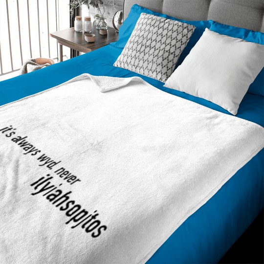 Discover so please just this once stay Baby Blankets