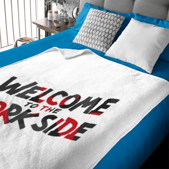 Discover Welcome to the Dork Side Geometric Baby Blankets