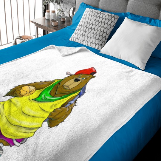 Discover Hip-Hop Bear Baby Blankets