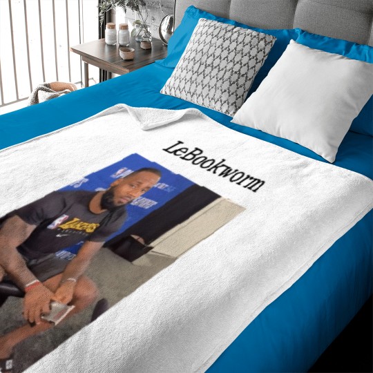 Discover LeBookworm Baby Blankets, Lebron Meme Baby Blankets, Funny Meme Baby Blankets, Lebron James Baby Blankets