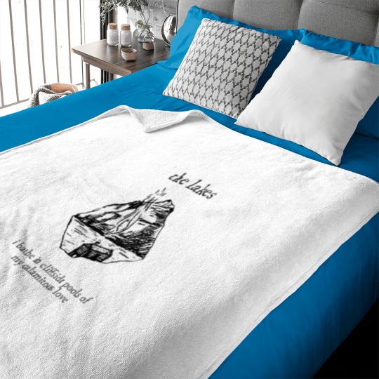 Discover the lakes Baby Blankets