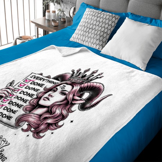 Discover Capricorn Not Bossy Just Better At Everything T-Shirt Baby Blankets