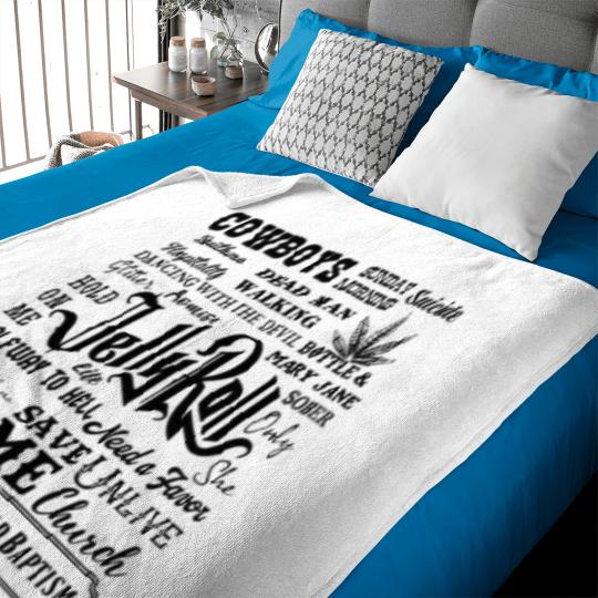 Discover Rapper Jelly Roll Music  -  Jelly Roll Songwriter Baby Blankets