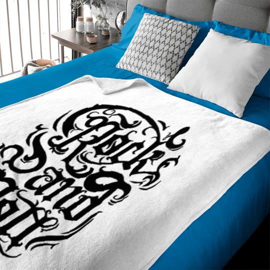 Discover Rock and Roll Baby Blankets