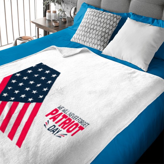 Discover Patriot Day We Will Never Forget Baby Blankets